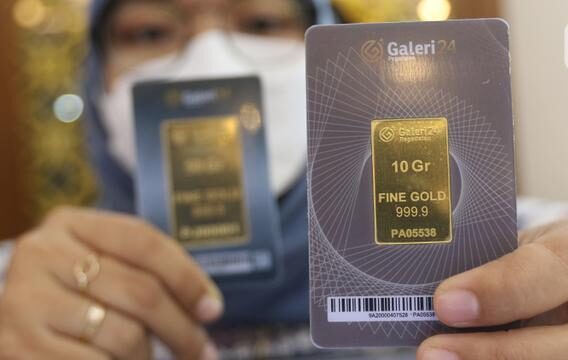 Harga Emas Antam 14 Oktober 2026 Stagnan di Rp2.574.000 per Gram