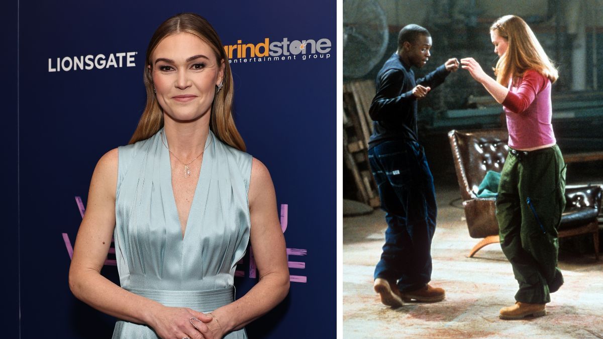 Julia Stiles Revives Save the Last Dance Moves on DWTS Stage